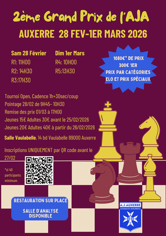 affiche 2eme gd prix AJA